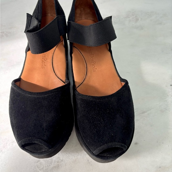 L’Amour des Pieds suede platforms - Picture 4 of 9